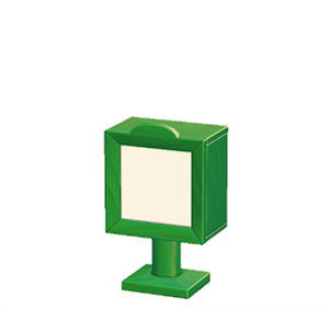Green Standing frame
