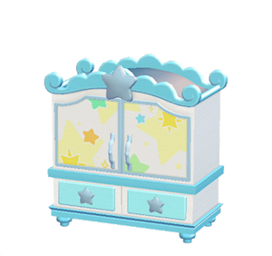 Cyan Star closet