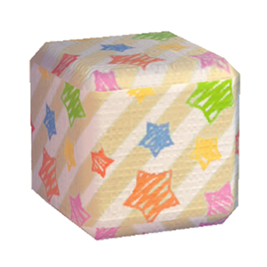 Brown Star print