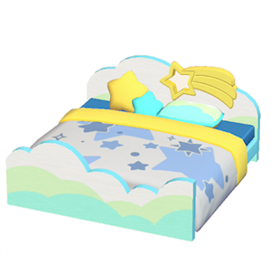 Navy Starry-sky bed