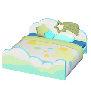 Lime Starry-sky bed