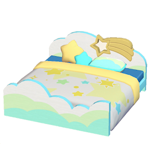 Yellow Starry-sky bed