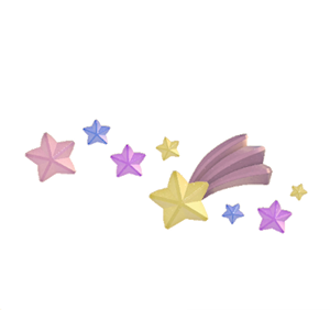 Rose Star wall decoration