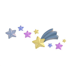 Navy Star wall decoration