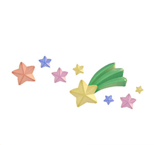 Rose Star wall decoration