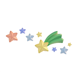 Blue Star wall decoration