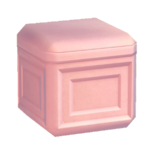 Pink Stone-accent wall