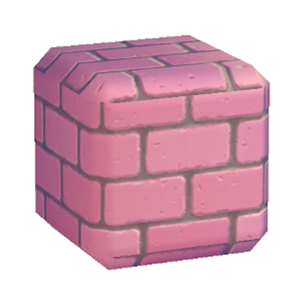 Rose Stone brick wall
