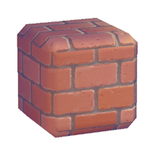 Red Stone brick wall