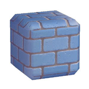 Blue Stone brick wall