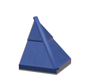 Navy Stone hipped roof