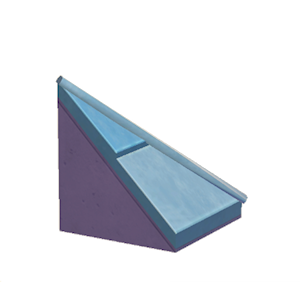 Plum Stone hipped roof