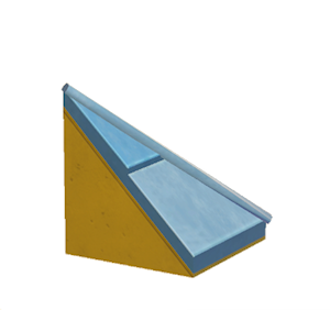 Yellow Stone hipped roof