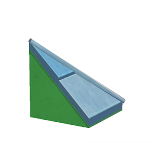Green Stone hipped roof