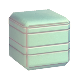 Aquamarine Stone pillar (lower)