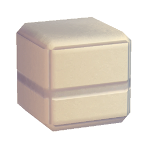 Beige Stone pillar (middle)