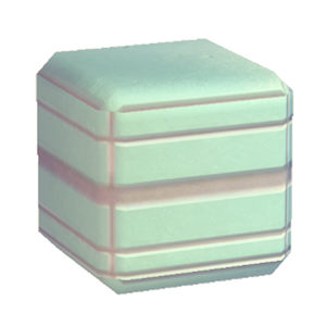 Aquamarine Stone pillar (upper)