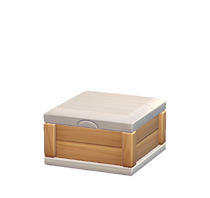White Storage box