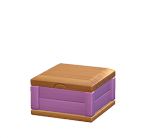 Purple Storage box