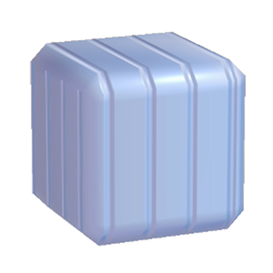 Cyan Striped wall