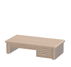 Beige Study desk