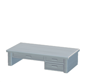 Gray Study desk