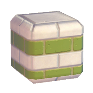 Lime Stylish brick wall (middle)