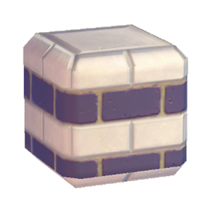Plum Stylish brick wall (middle)