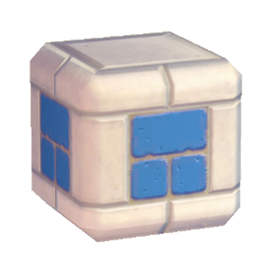 Blue Stylish brick wall (upper)