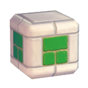 Green Stylish brick wall (upper)