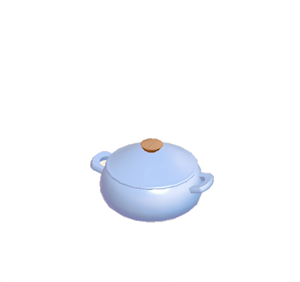 Cyan Stylish cooking pot