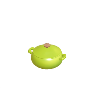 Lime Stylish cooking pot