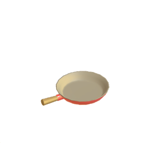 Beige Stylish frying pan
