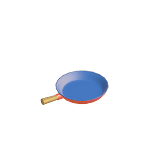 Navy Stylish frying pan