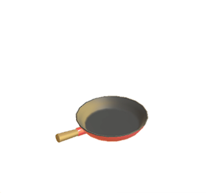 Black Stylish frying pan