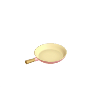 Pink Stylish frying pan