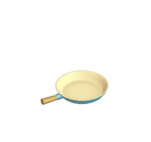 Blue Stylish frying pan