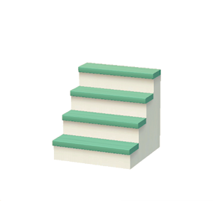 Aquamarine Stylish steps