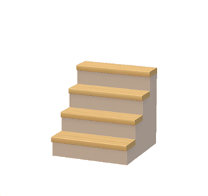 Beige Stylish steps