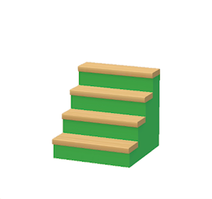 Green Stylish steps