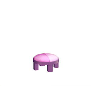 Purple Stylish stool