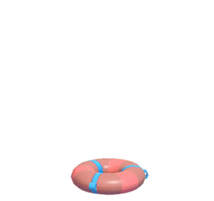 Red Swim ring