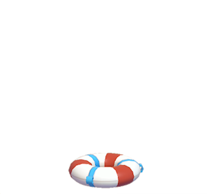 Red Swim ring