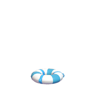 Blue Swim ring