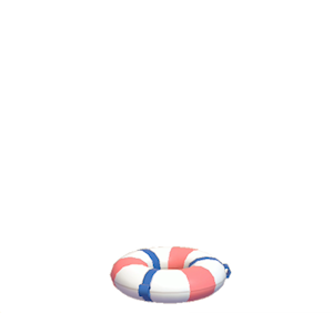 Navy Swim ring