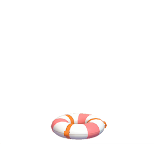 Orange Swim ring