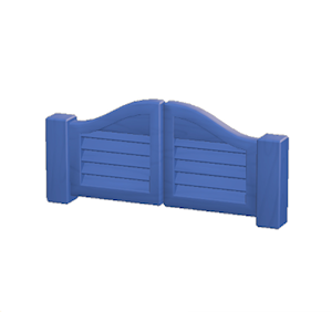 Navy Swinging doors