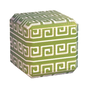 Lime Swirl print