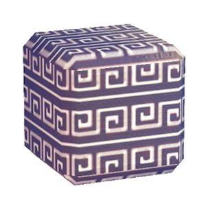 Plum Swirl print