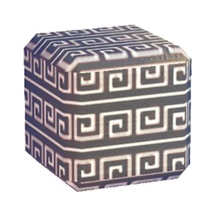 Black Swirl print